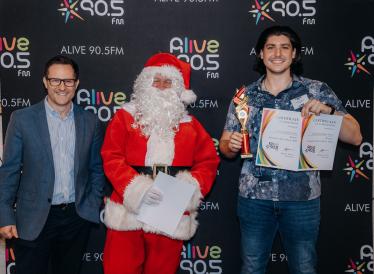 Alive 90.5FM Christmas Party and Volunteer Award Presentation