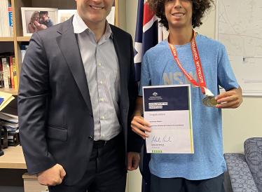 Cameron recipient of Mitchell Local Sporting Champions Grant
