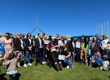 Motor Neurone Disease (MND) event at Parliament House