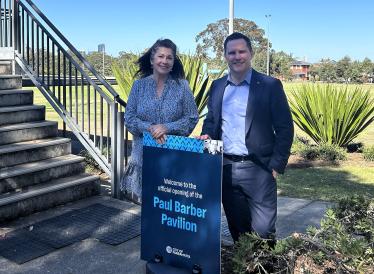 Official Opening of the Paul Barber Pavilion