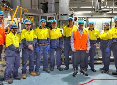 Unilever factory tour