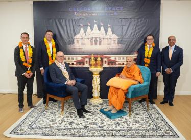 Visit to BAPS Swaminarayan Hindu Mandir and Cultural Precinct 