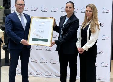 Congratulations ResMed - Australian Export Award Winner - International Health Category