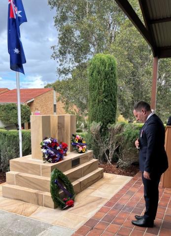 ANZAC Commemorative Service @ Aminya