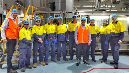 Unilever factory tour @ North Rocks