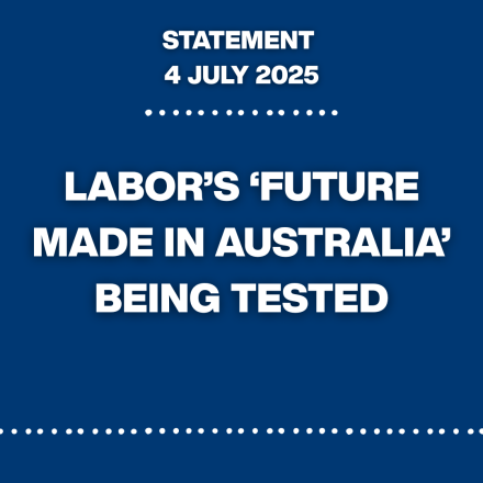 Labor’s ‘Future Made in Australia’ being tested